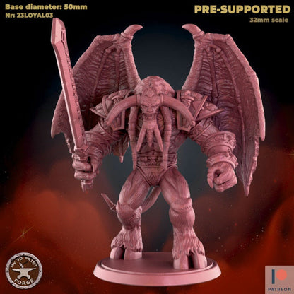 Demon Lord - Unpainted Miniature