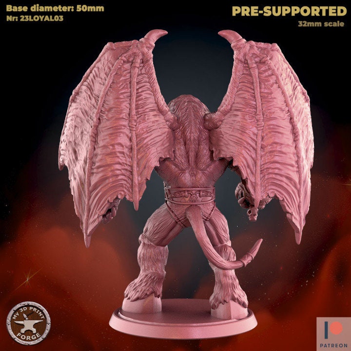 Demon Lord - Unpainted Miniature