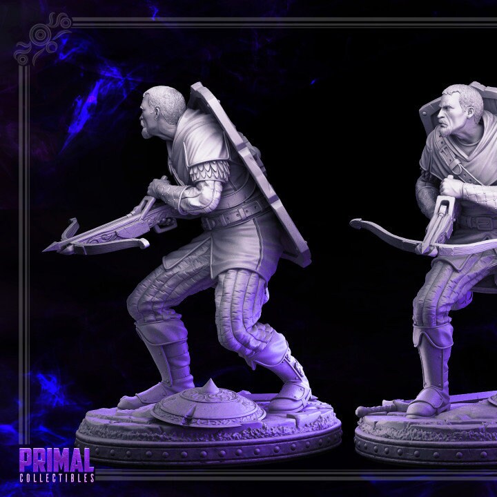 Russel - Dark Wizards Set - Masters of Dungeons Quest - Unpainted Miniature