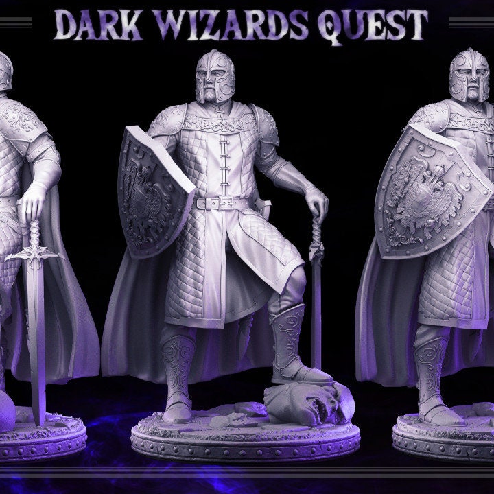 Demetrius - Dark Wizards Set - Masters of Dungeons Quest - Unpainted Miniature