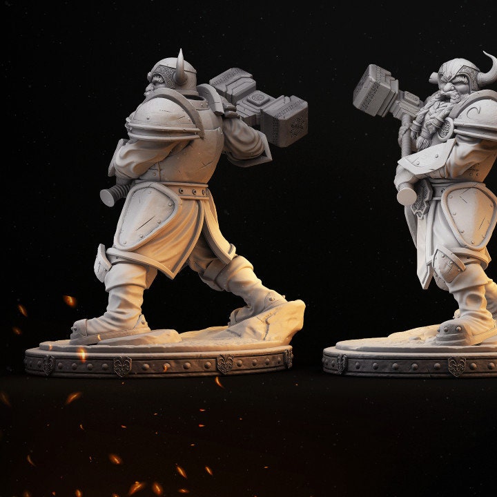 Bruhmmir - Masters of Dungeons Quest - Unpainted Miniature