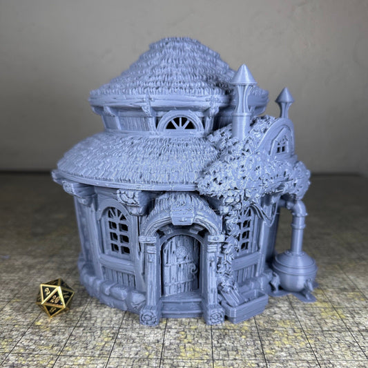 Alchemist Hut - Tabletop Terrain - Unpainted Miniature