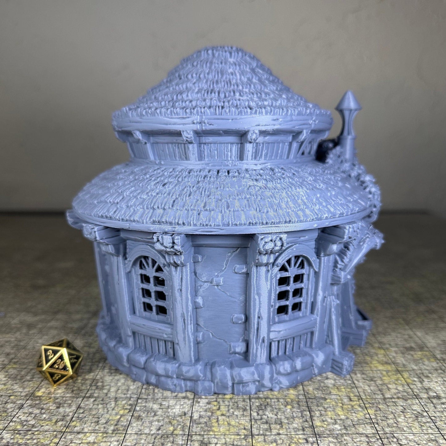 Alchemist Hut - Tabletop Terrain - Unpainted Miniature