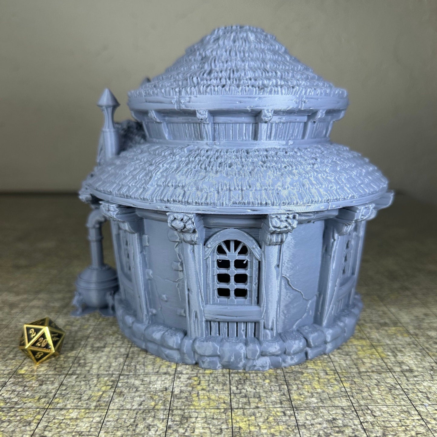 Alchemist Hut - Tabletop Terrain - Unpainted Miniature