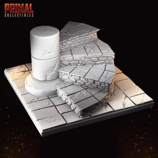 Stairs - Masters of Dungeons Quest - Unpainted Miniature