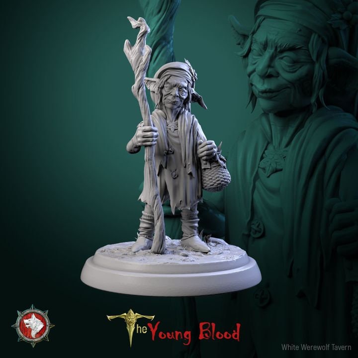 Elven Servants - Unpainted Miniature