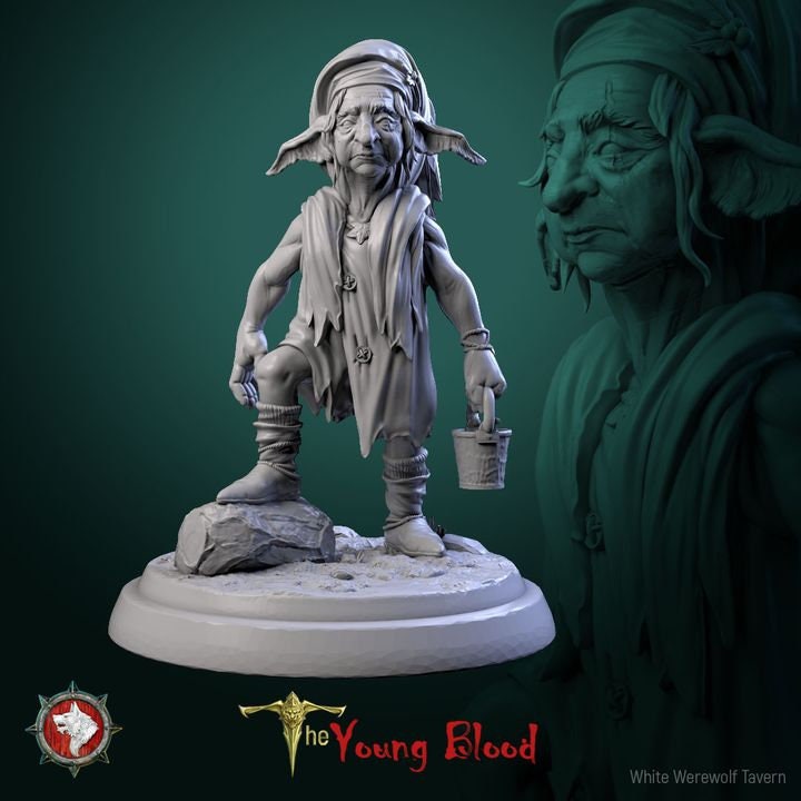 Elven Servants - Unpainted Miniature