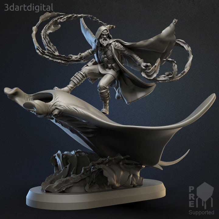 Manta Rider - Unpainted Miniature