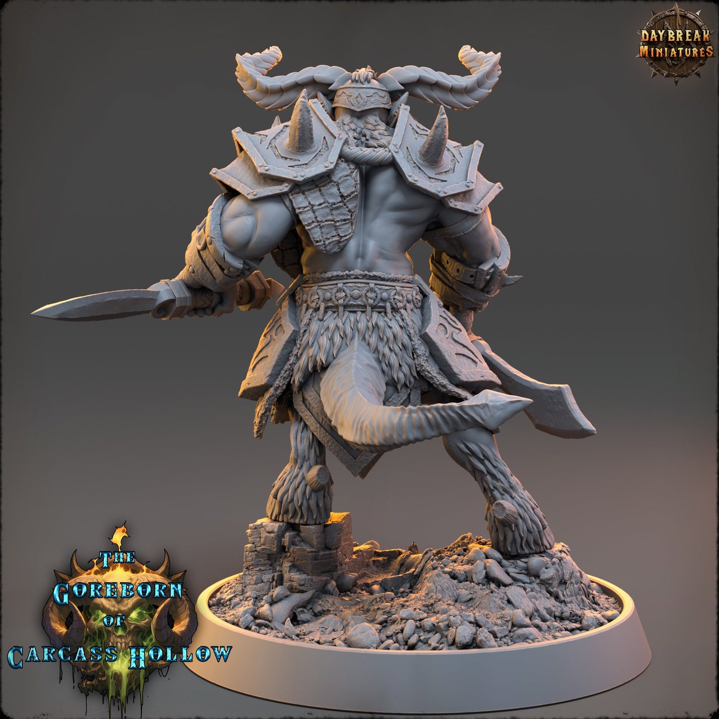 Krythar Maelkor - The Goreborn of Carcass - Unpainted Miniature