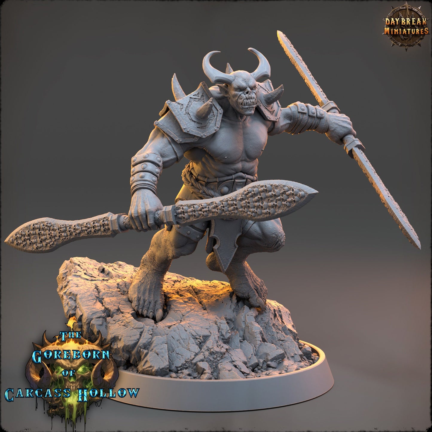 Syathar Nolko - The Goreborn of Carcass - Unpainted Miniature