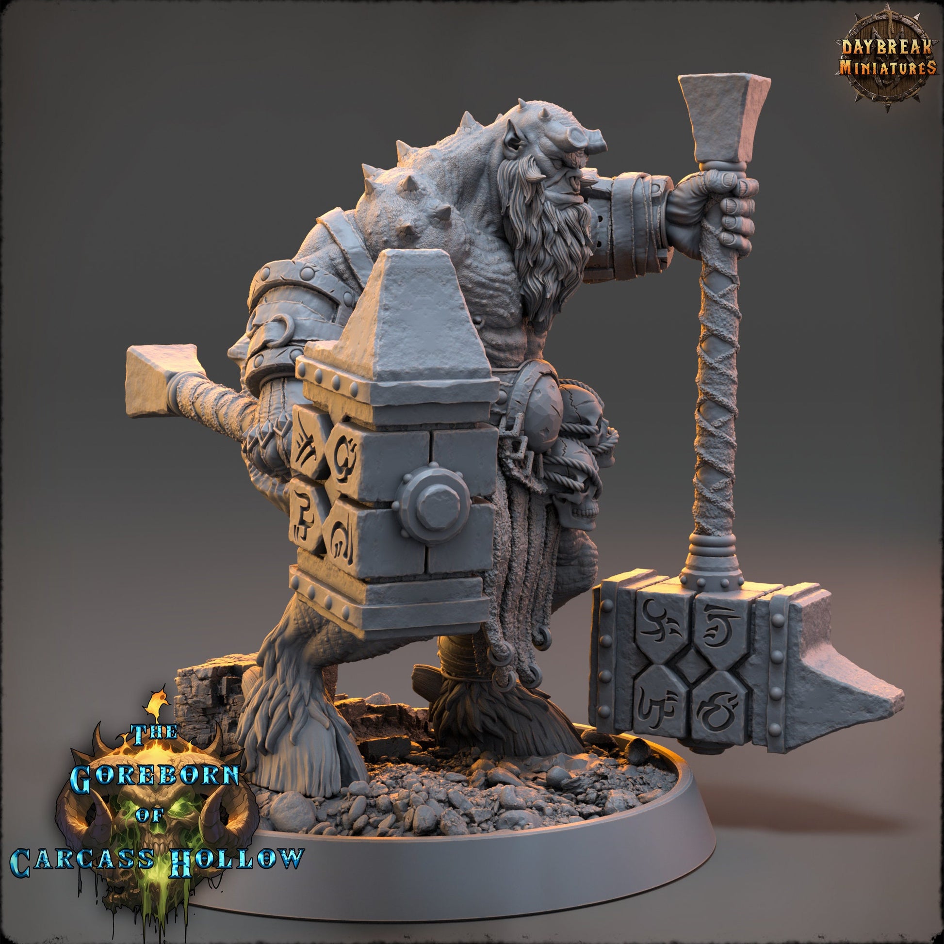 Vregosh Dooz - The Goreborn of Carcass - Unpainted Miniature