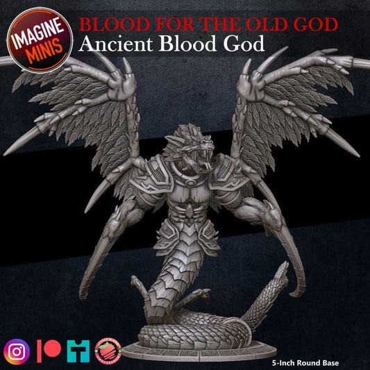 Ancient Blood God - Blood for the Old God Set - Unpainted Miniature