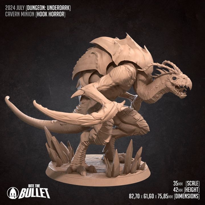 Hook Horror - Cavern Minion - Unpainted Miniature