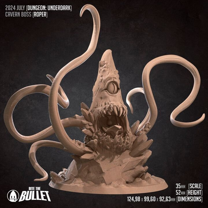 Roper - Cavern Boss - Unpainted Miniature