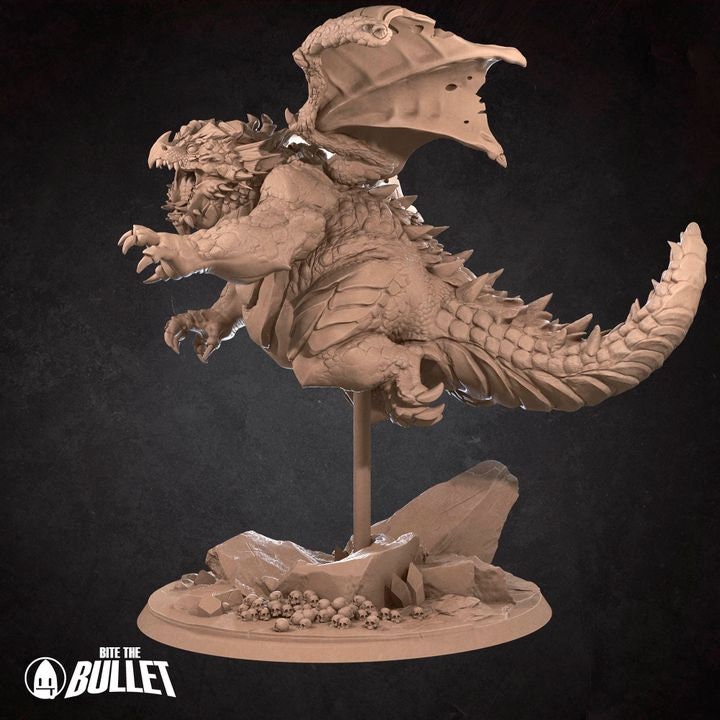 Chunky Dragon - Forge Boss - Unpainted Miniature