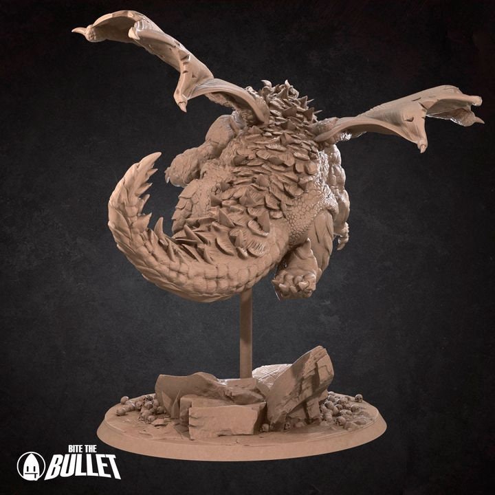 Chunky Dragon - Forge Boss - Unpainted Miniature