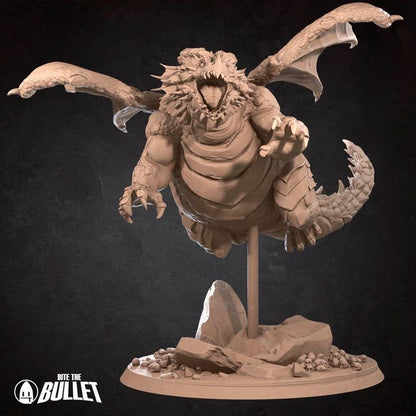 Chunky Dragon - Forge Boss - Unpainted Miniature