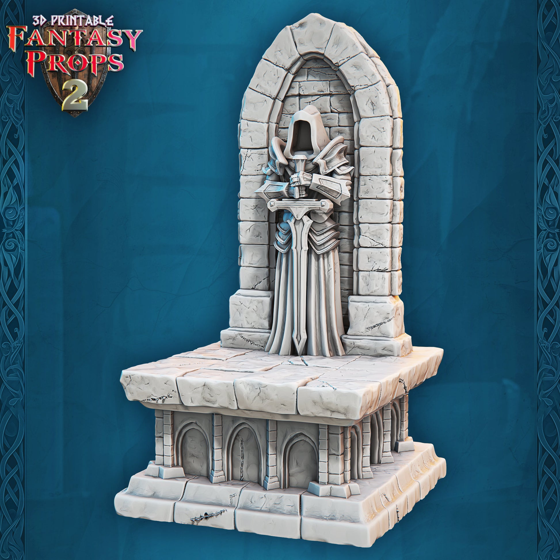 Statue - Dungeon Set - Unpainted Miniature