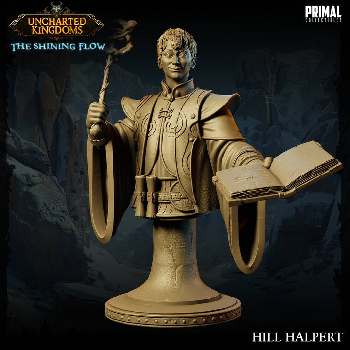 Hill Halpert - Uncharted Kingdoms - Miniature Bust