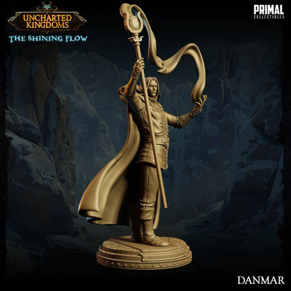 Danmar - Elf Wizard - Uncharted Kingdoms Set - Masters of Dungeons Quest