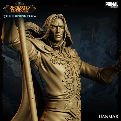 Danmar - Elf Wizard - Uncharted Kingdoms Set - Masters of Dungeons Quest