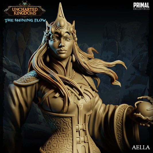 Aella - Mage Queen - Uncharted Kingdoms Set - Masters of Dungeons Quest