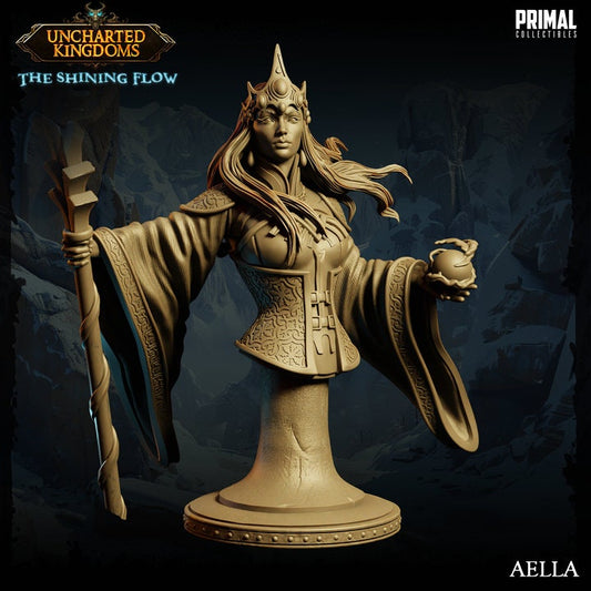 Aella - Mage Queen - Uncharted Kingdoms - Miniature Bust