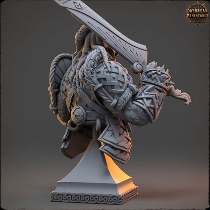 Toopaza Deepcutter - Dragonborn Bust