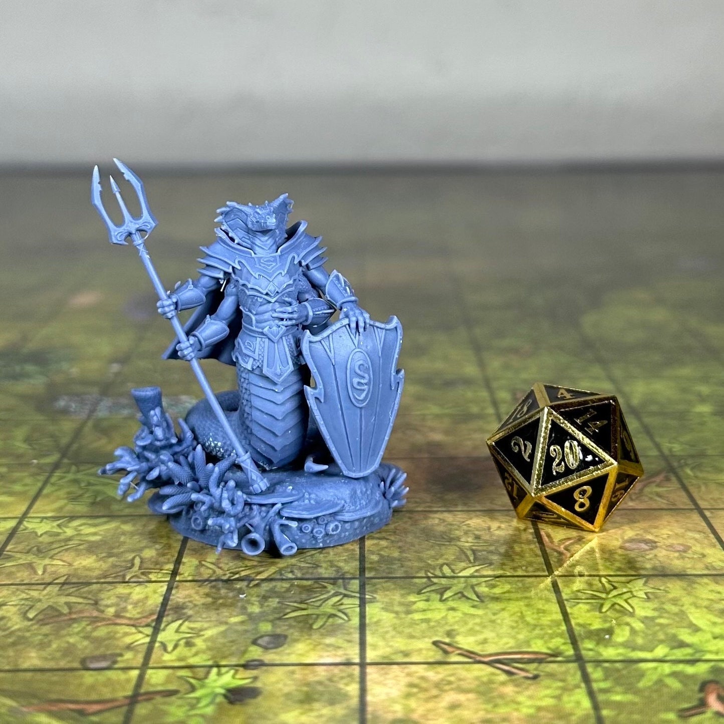 Naga Guardian - Unpainted Miniature