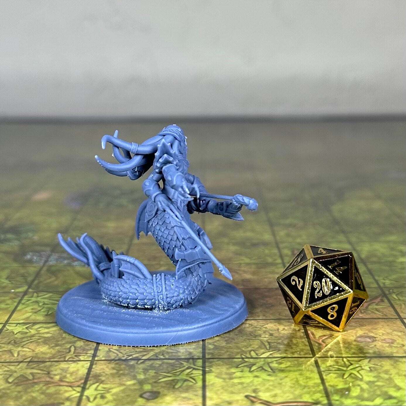 Female Naga - Unpainted Miniature