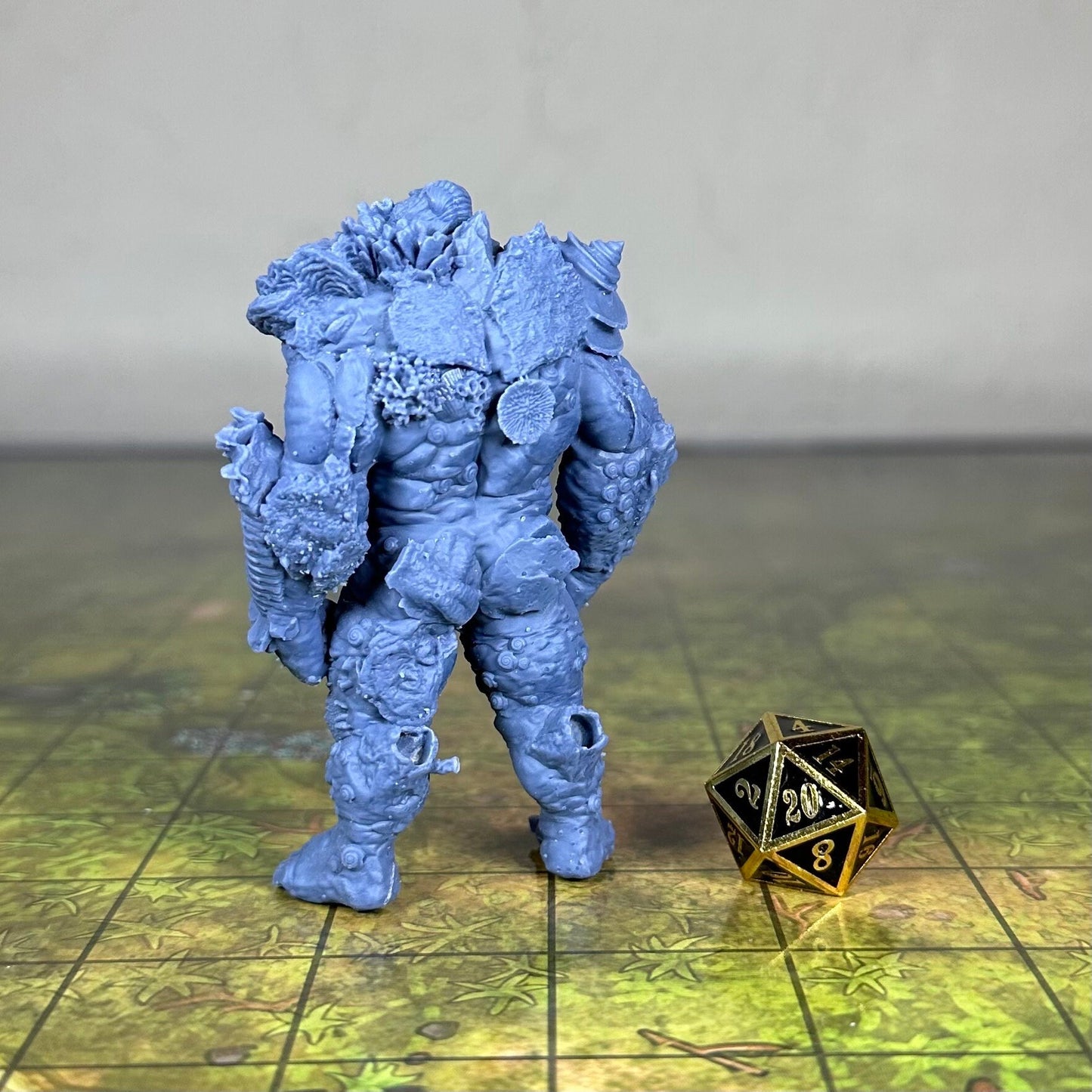 Arcopora the Walker - Standing - Coral Construct - Unpainted Miniature