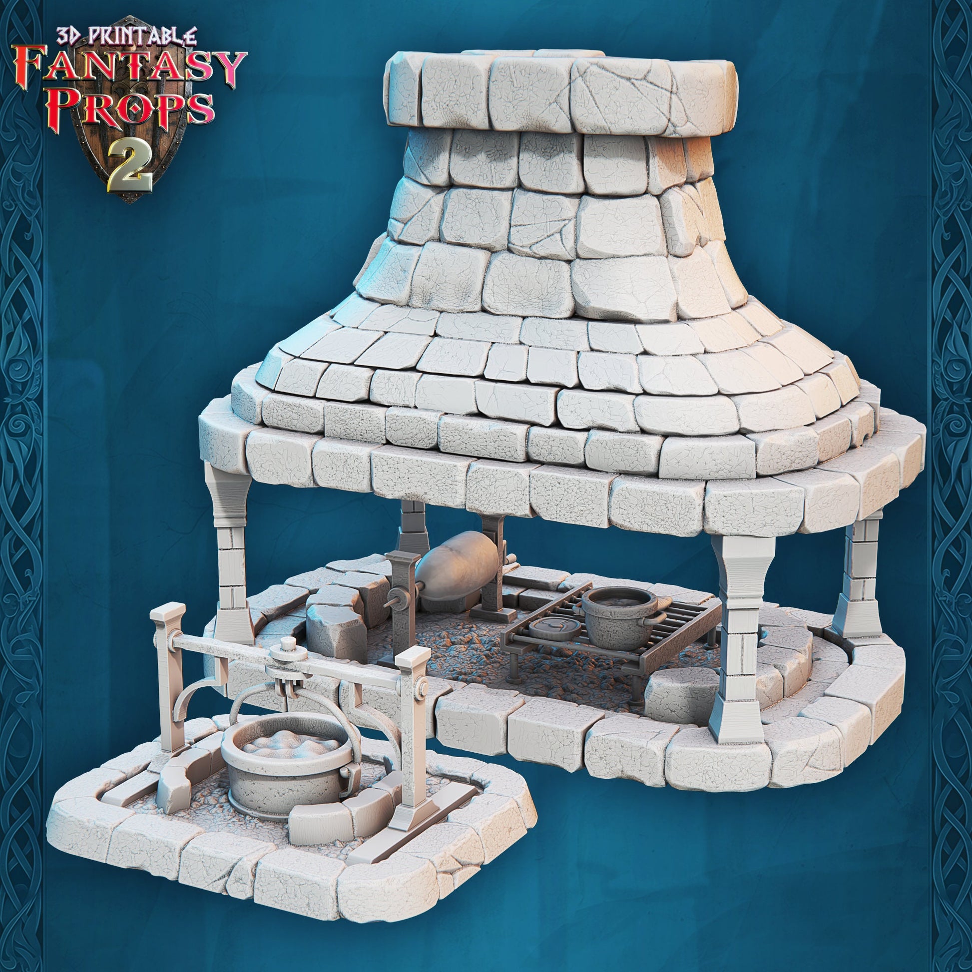 Roaster - Tavern Set - Unpainted Miniature