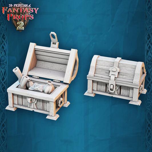 Chest - Tavern Set - Unpainted Miniature