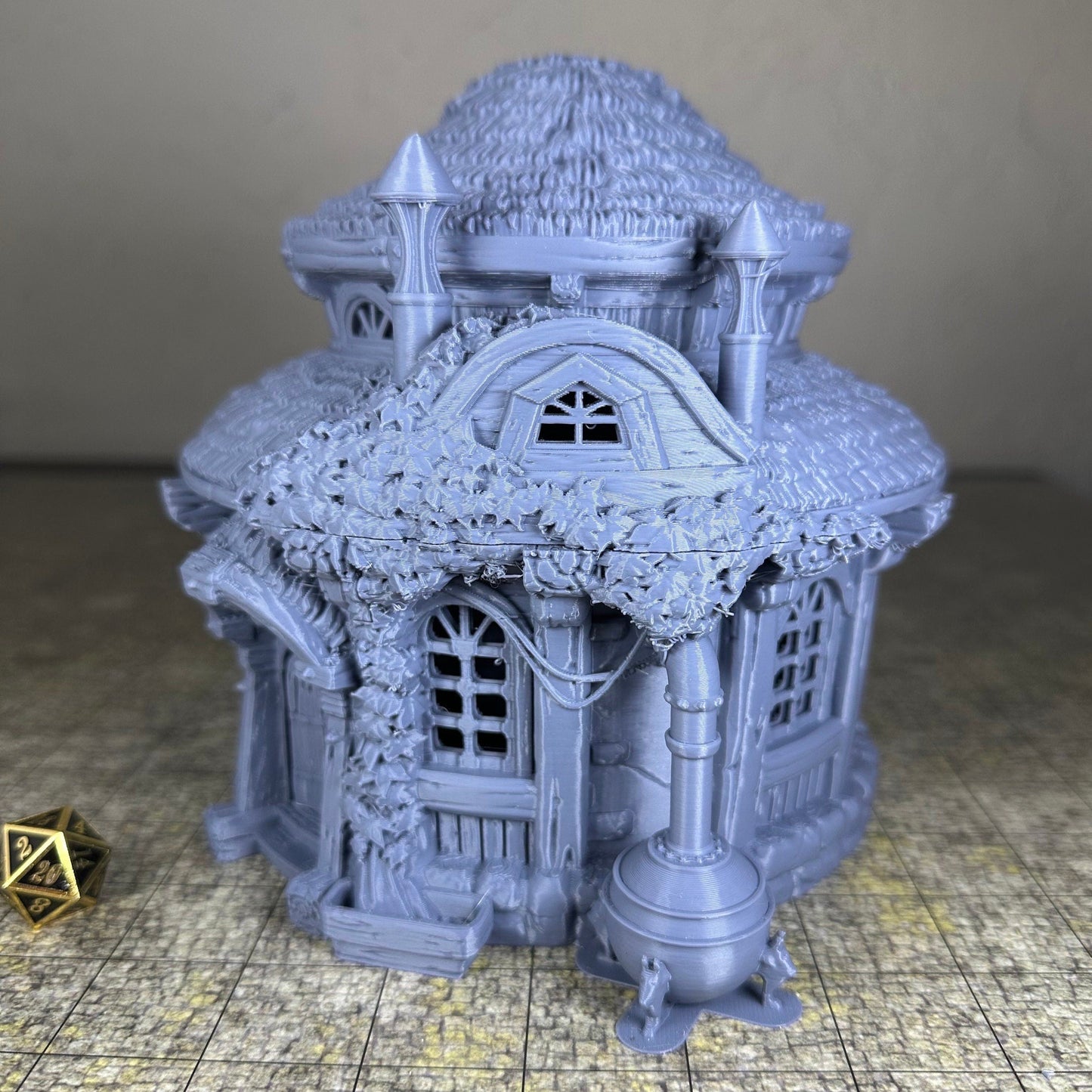 Alchemist Hut - Tabletop Terrain - Unpainted Miniature