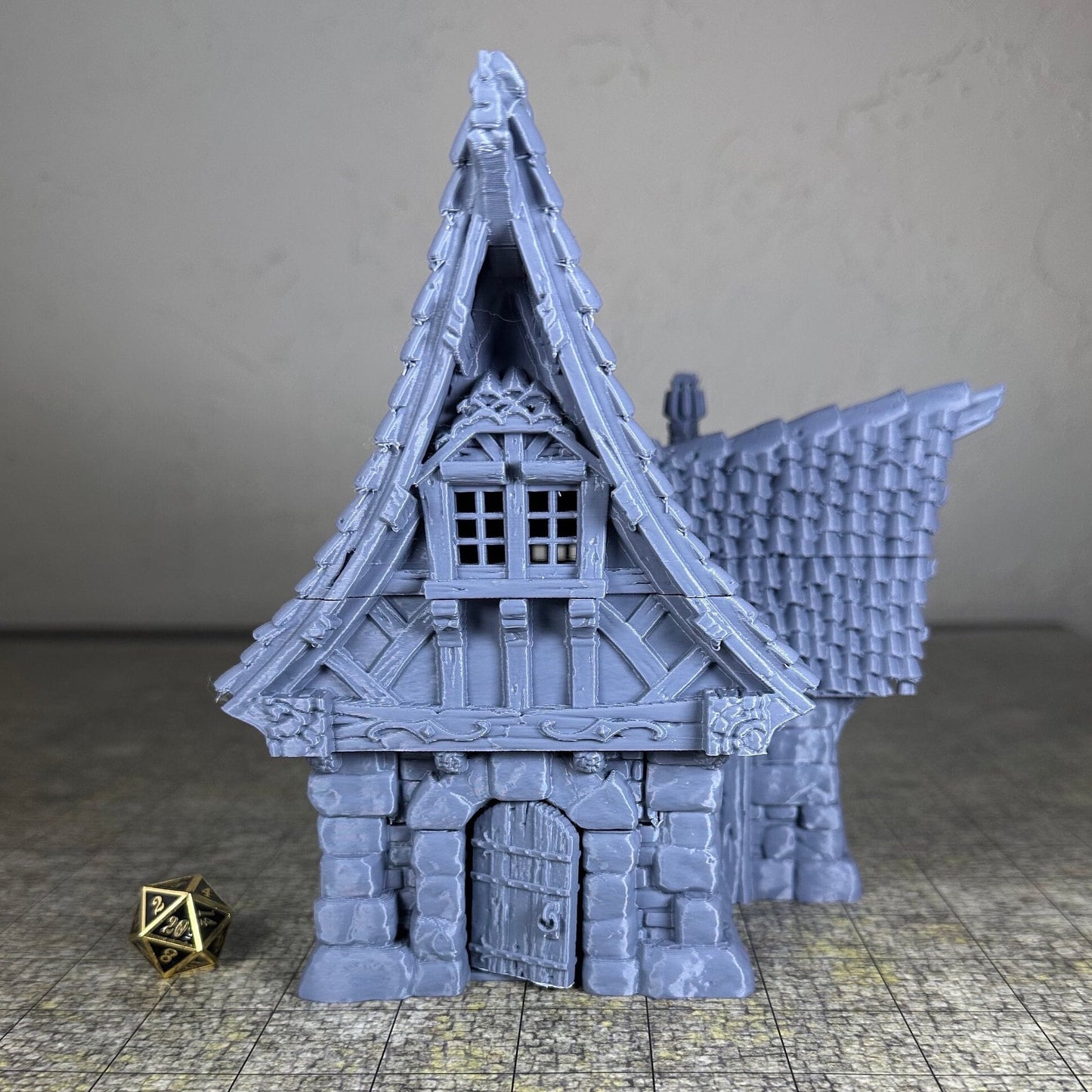 Small House - Tabletop Terrain - Unpainted Miniature