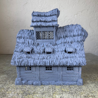 Stable Building - Tabletop Terrain - Unpainted Miniature