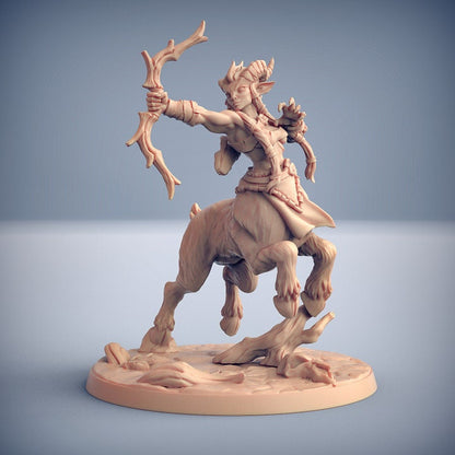 Arverian Cervitaurs - Arverian Woodkeeper Set - Unpainted Miniature