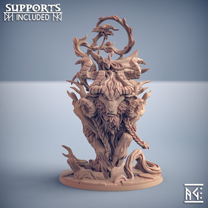 Faenarion the Luxuriant - Arverian Woodkeeper Set - Unpainted Miniature