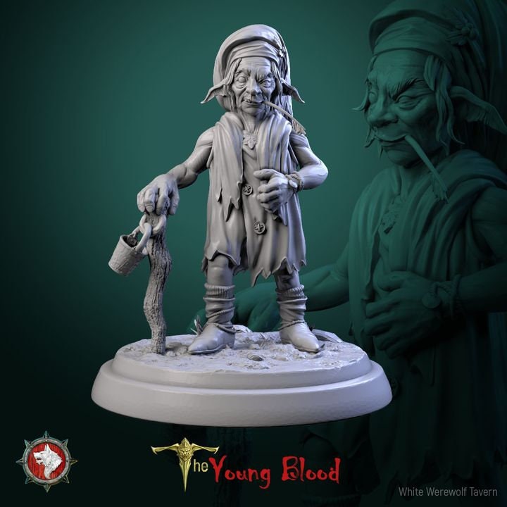 Elven Servants - Unpainted Miniature