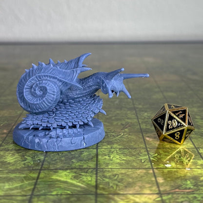 Lava Snail - Unpainted Miniature