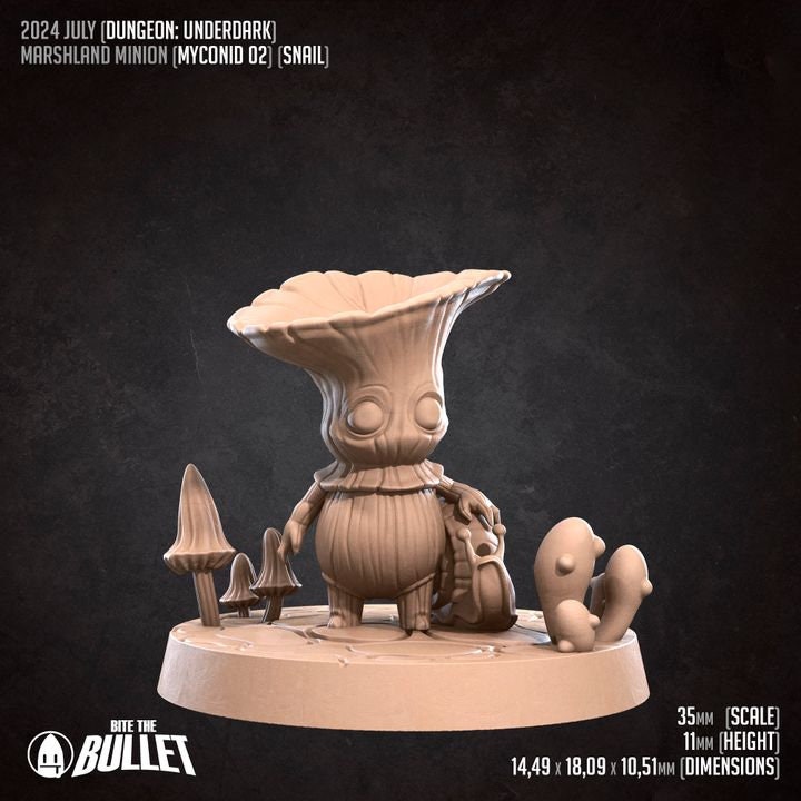 Myconid - Mushrooms - Unpainted Miniature