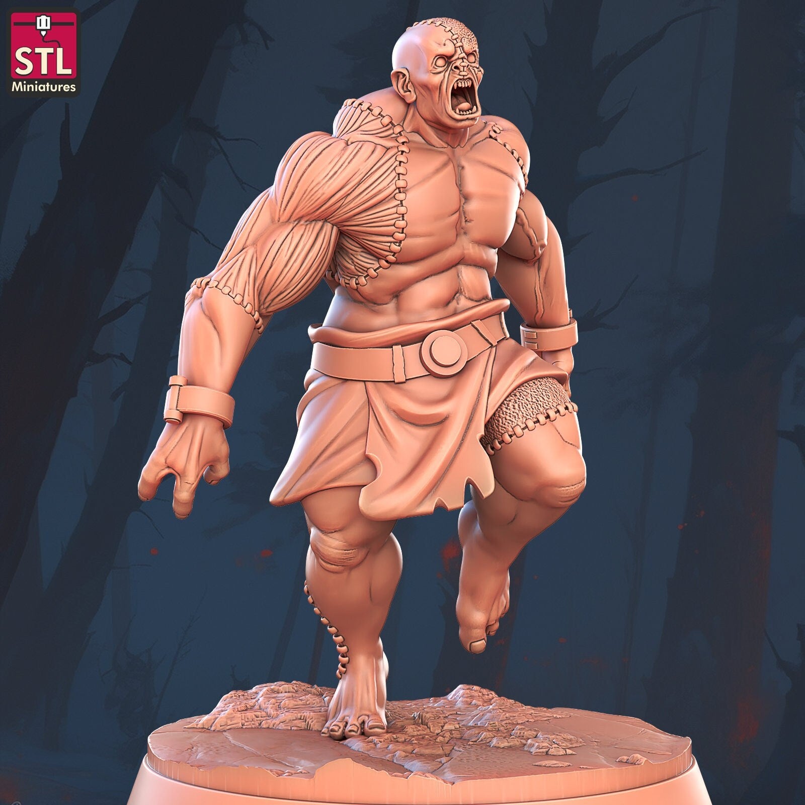 Flesh Golem - Unpainted Miniature