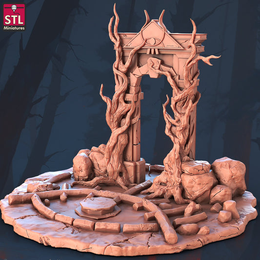 Shrine - Witches Council Set - Unpainted Miniature