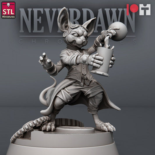 Tick the Second - Stein Gang - Neverdawn Chronicles - Unpainted Miniature