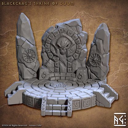 Shrine of Duum - Blackcrag Orcs Set - Unpainted Miniature