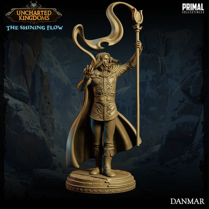 Danmar - Elf Wizard - Uncharted Kingdoms Set - Masters of Dungeons Quest