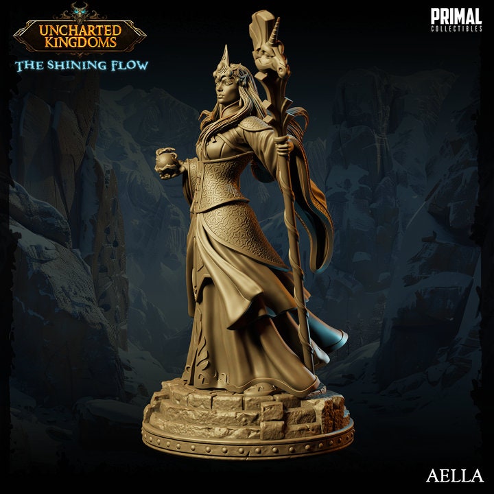 Aella - Mage Queen - Uncharted Kingdoms Set - Masters of Dungeons Quest