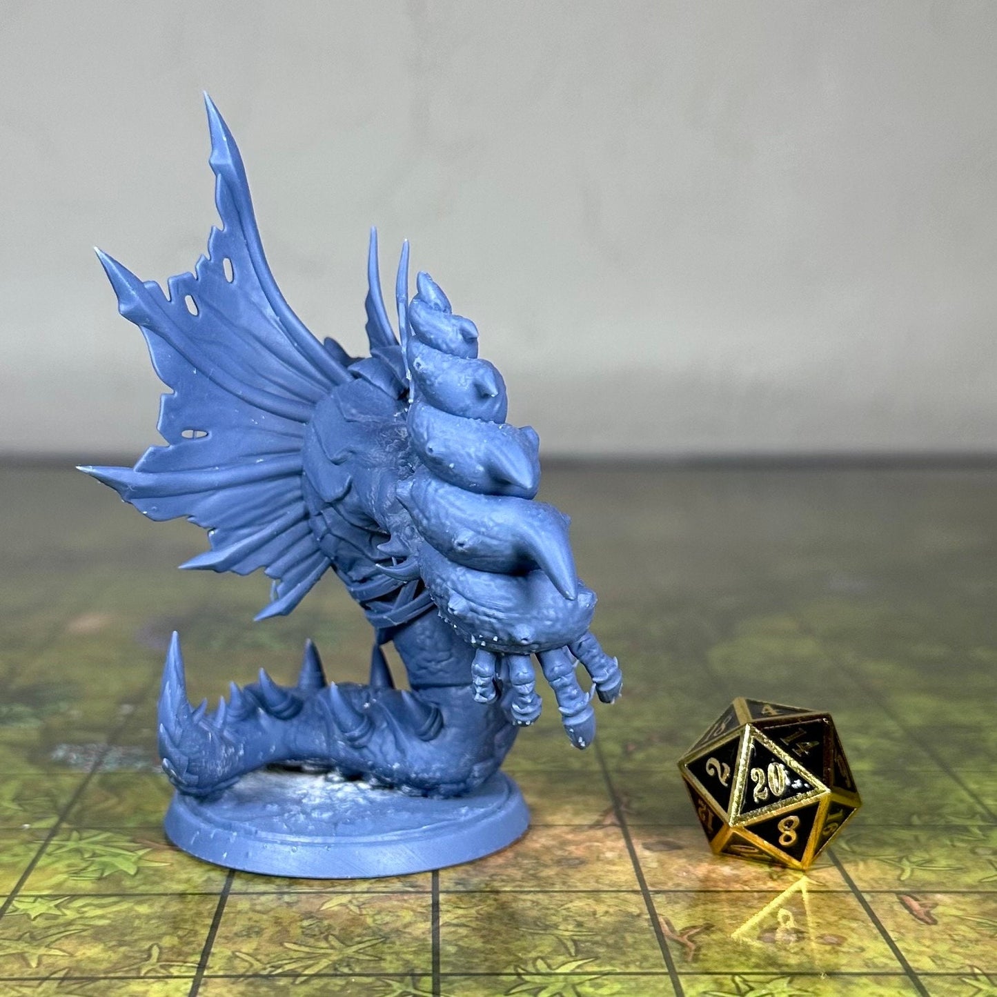 Corrupted Naga - Unpainted Miniature