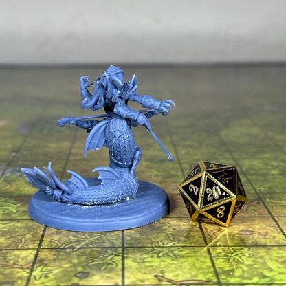 Female Naga - Unpainted Miniature