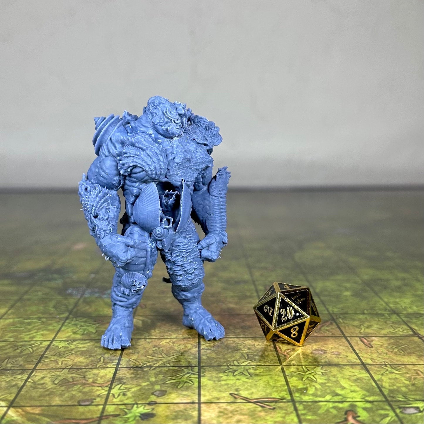 Arcopora the Walker - Standing - Coral Construct - Unpainted Miniature